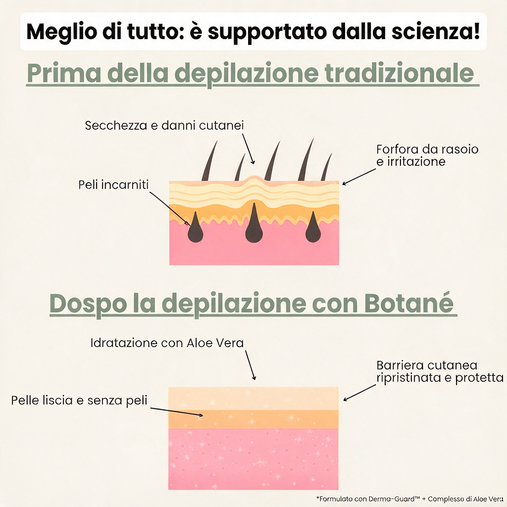 BOTANE™ Crema Depilatoria