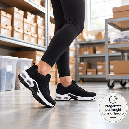 OrthoShoes™ Pro — Scarpe per turni di 12 ore, progettate per alleviare tutto il giorno il dolore a piedi, ginocchia e schiena