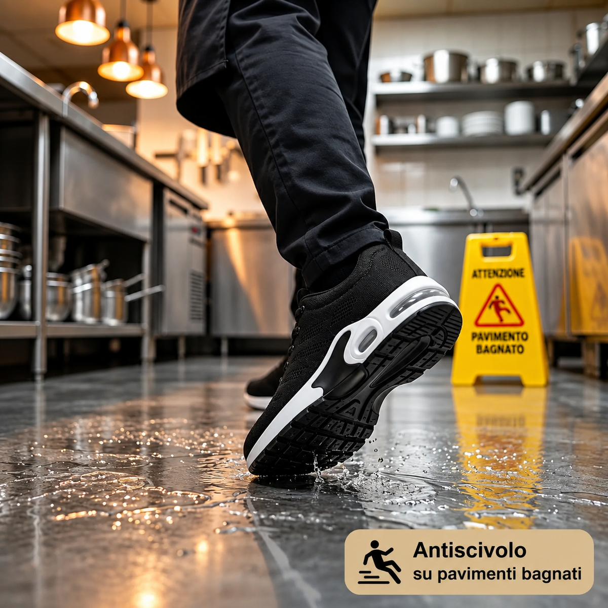 OrthoShoes™ Pro — Scarpe per turni di 12 ore, progettate per alleviare tutto il giorno il dolore a piedi, ginocchia e schiena