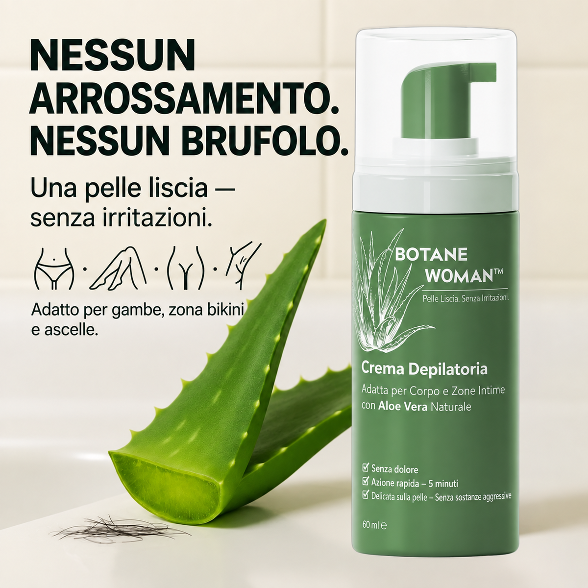 Botane Woman - Crema Depilatoria