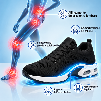 OrthoShoes™ Pro — Scarpe per turni di 12 ore, progettate per alleviare tutto il giorno il dolore a piedi, ginocchia e schiena