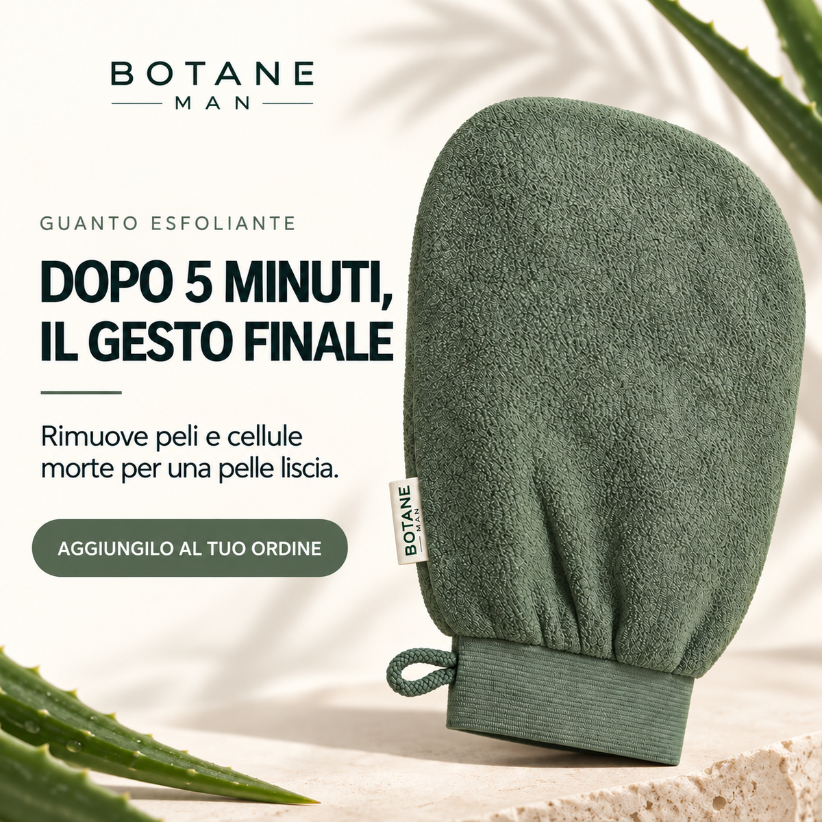 🧤 Attenzione! L'80% degli uomini rimpiange di non aver preso questo guanto esfoliante