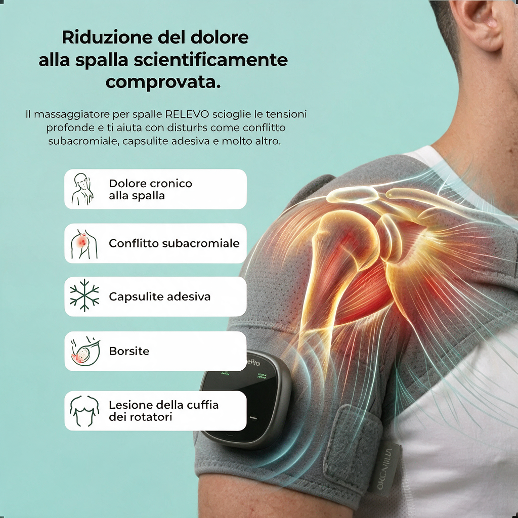 Massaggiatore per spalle 3 in 1 SOLLEVA