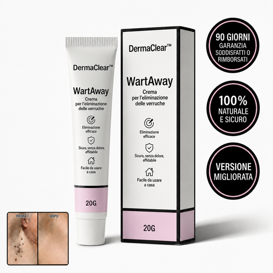 Crema anti-verruche e acrocordoni DermaClear™