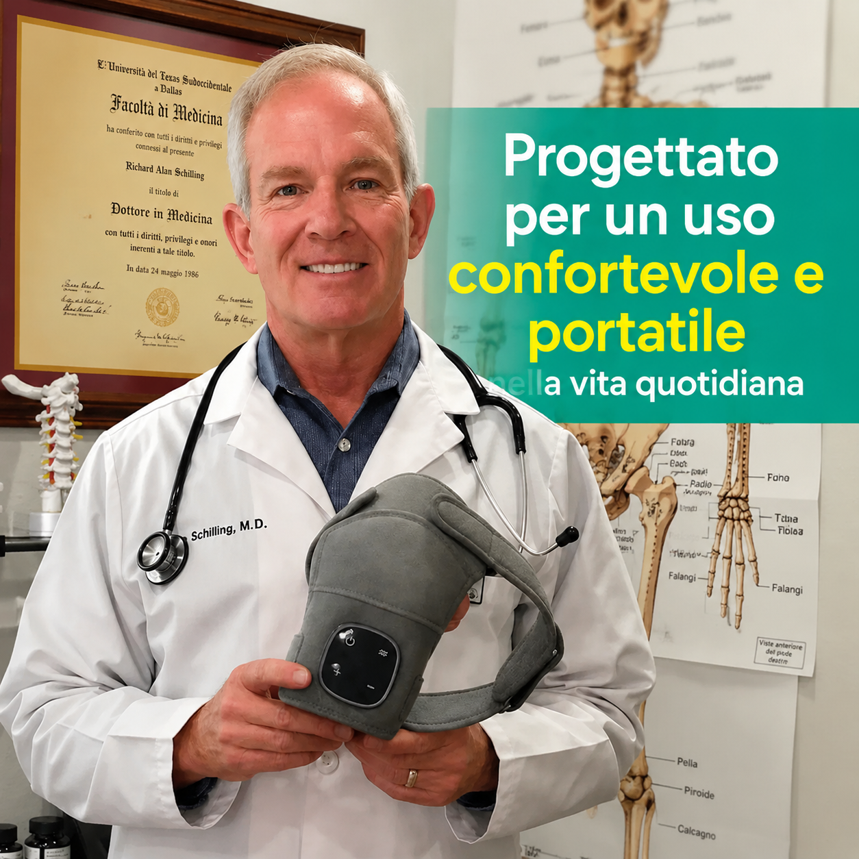 Massaggiatore per spalle 3 in 1 SOLLEVA