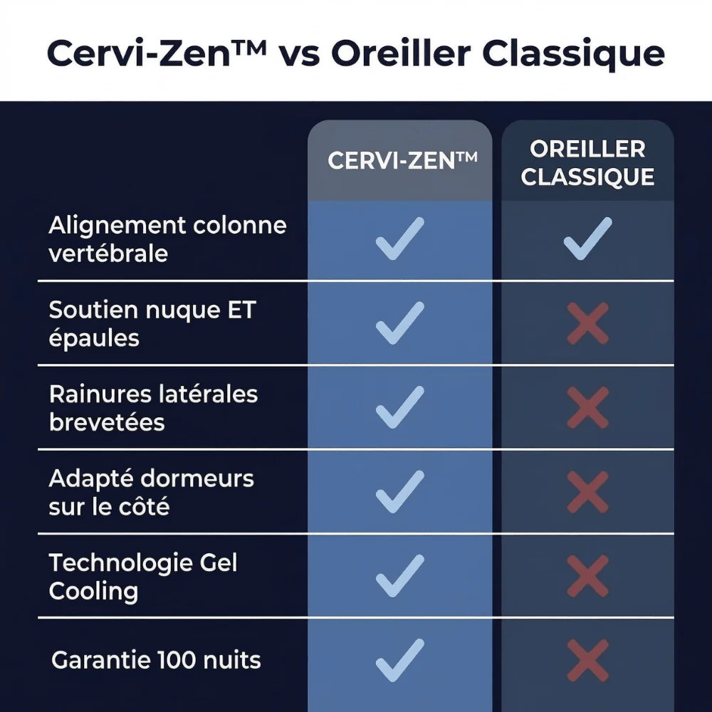 Cuscino Cervi-Zen - Gel rinfrescante