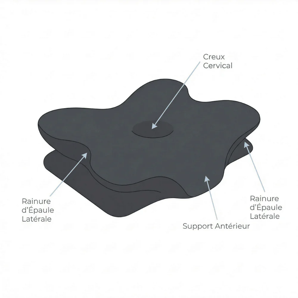 Cuscino Cervi-Zen - Design Farfalla brevettato