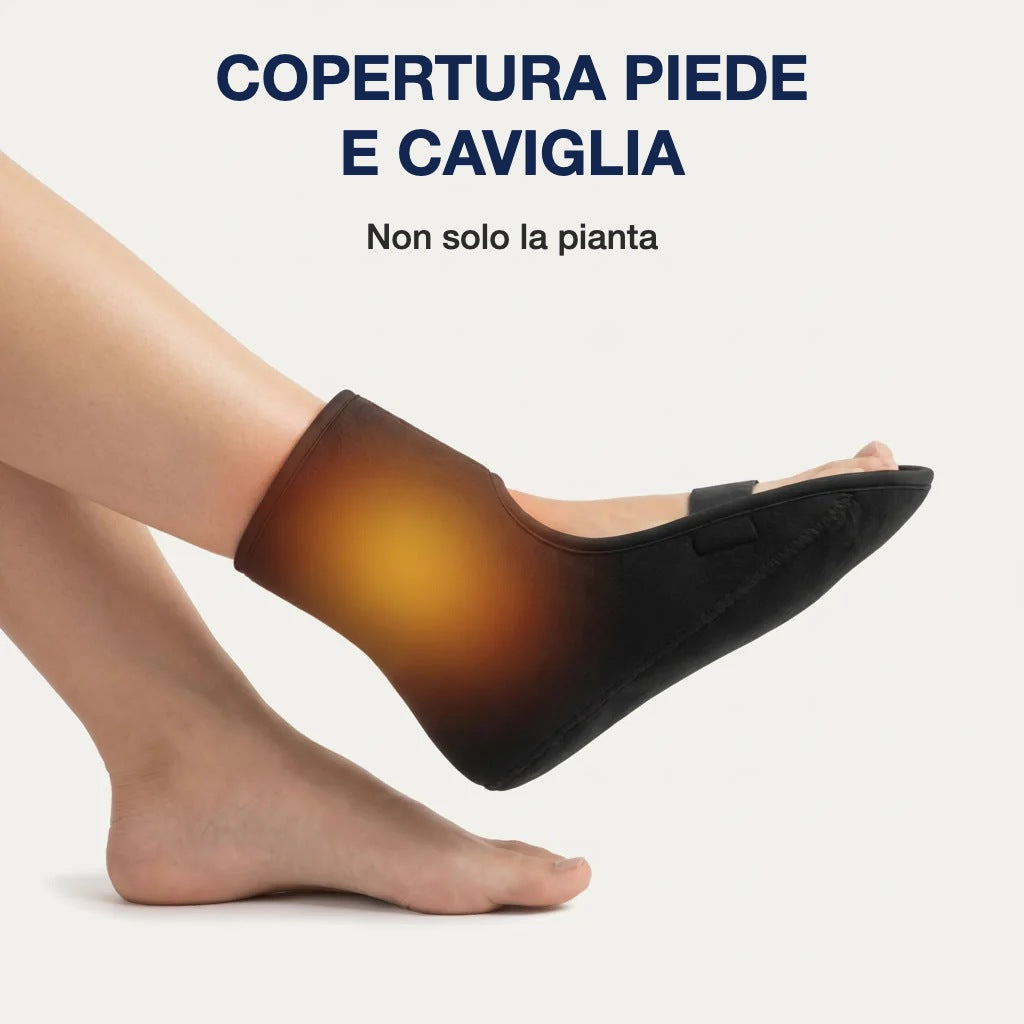 Copertura piede e caviglia, non solo la pianta