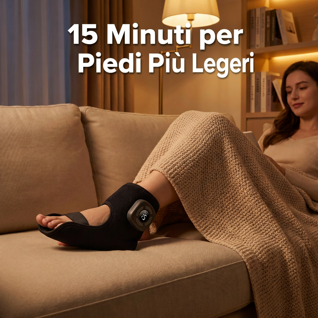 15 minuti per piedi piu leggeri