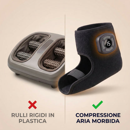 Rulli rigidi contro compressione ad aria morbida